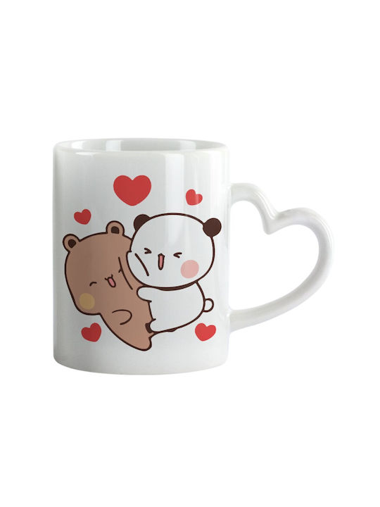 Koupakoupa Bubu & Dudu Mug Ceramic White 330ml