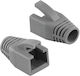 Microconnect Strain Relief Boot Cat7 Cables Upto 8.5mm Grey 50pcs