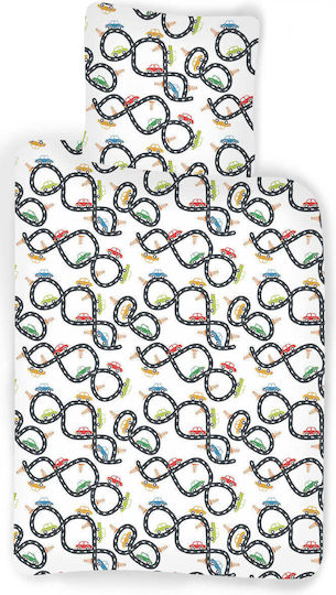BrandMac Σεντόνι Μονό Βαμβακερό 100x140cm