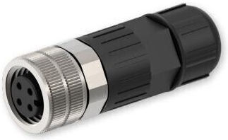 Net Acc Connector M12 A Type/4-pin Female Pr40119k Teltonika