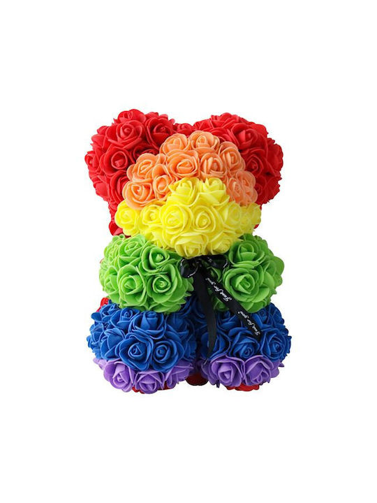 Ursuleț De Pluș Floral Trandafiri Din Spumă Cur...