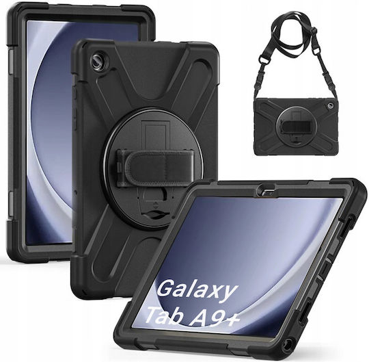 Strado Back Cover Rezistentă Negra (Samsung Galaxy Tab A9 Plus 11)