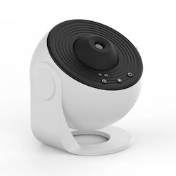 Beline LED Drehend Kinderprojektorlampe mit Sternenprojektion Weiß Beline LED Drehend Kinderprojektorlampe mit Sternenprojektion Weiß