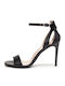 Leder Sandalen Schwarz
