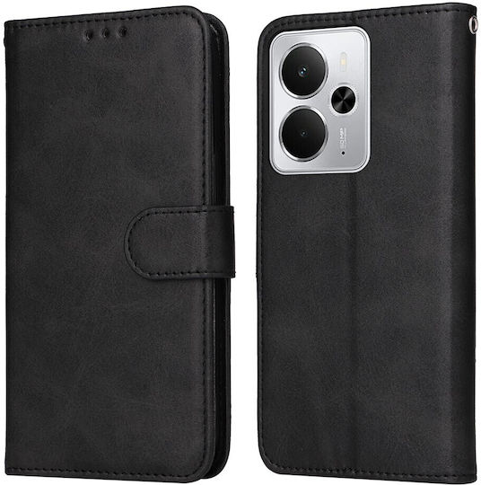 Realme 14 5G Mobile Phone Case Wallet Stand Black