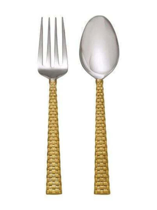 Michael Aram Cutlery Set Gold 24pcs