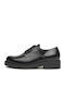 Δερμάτινα Γυναικεία Oxfords σε Μαύρο Χρώμα
