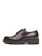Women's Leather Oxford Shoes Red