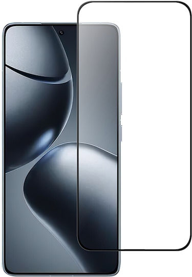 Sticlă Securizată Tempered Glass Folii Protecție Telefoane Acoperire Completă Xiaomi 15t Pro 15t Neagră