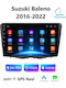 Car Audio System for Suzuki Baleno 2016-2022 (Bluetooth/USB/WiFi/GPS/Apple-Carplay/Android-Auto) with Touch Screen 9"