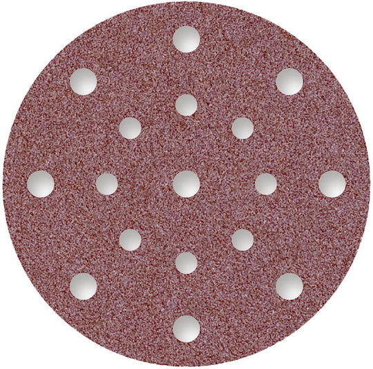 Sandpaper Menzer Red Fi 150 K150 17 Holes Grinders 50 Pcs Pack