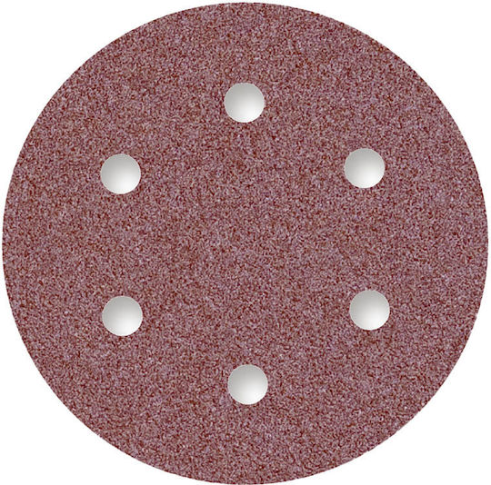 Sandpaper Menzer Red Fi 150 K150 6 Holes Grinders 50 Pcs Pack