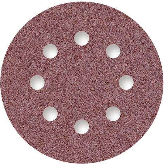 Sandpaper Menzer Red Fi 125 K60 8 Holes Grinders 50 Pcs Pack