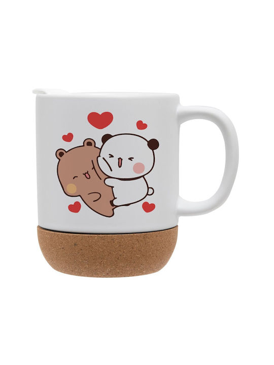Koupakoupa Bubu & Dudu Mug Ceramic with Lid 330ml