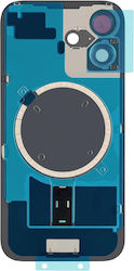 Blue Battery Door Camera Lens Cover for iPhone 16