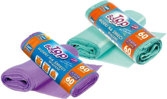 Müllbeutel Kapazität 60Es 10Stück Blau