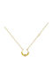 Excite-Fashion with design Heart from Gold Plated Silver with Zircon