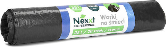 Nexxt Müllbeutel Kapazität 35Es 20Stück Schwarze