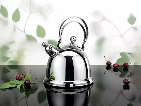 Βραστήρας Ανοξείδωτος Ασημί 2200ml