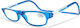 Optosquad Lesebrille +1.75 mit Magnet in Blau Farbe A0081