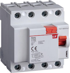 Differences Switch 4p 25a 0,3a Type A Rkn4p 25a 300maa 06220458r0