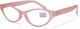 Optosquad Damen Lesebrille +4.00 in Rosa Farbe OPT7525-3