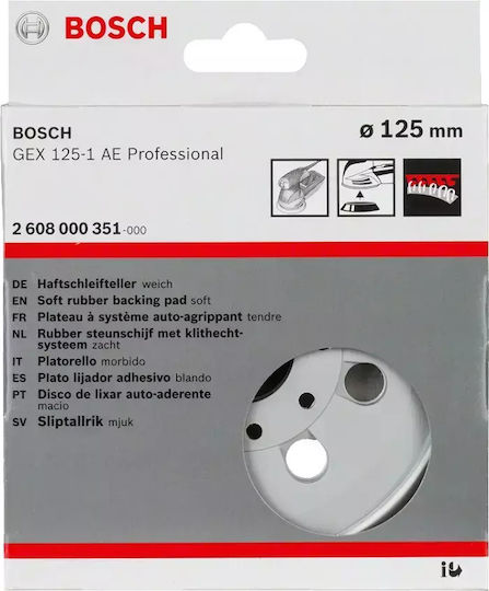 Bosch Grinding Disc 125mm Gex125-1 Soft