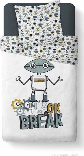 Today Kids Duvet Cover Single White
