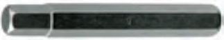Teng Tools Lange Austauschbare Bits 5mm Innensechskant Stecknüsse 10188-0102