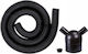 Absaugadapter Set 4310630 Black Ø 100mm > Ø 36mm