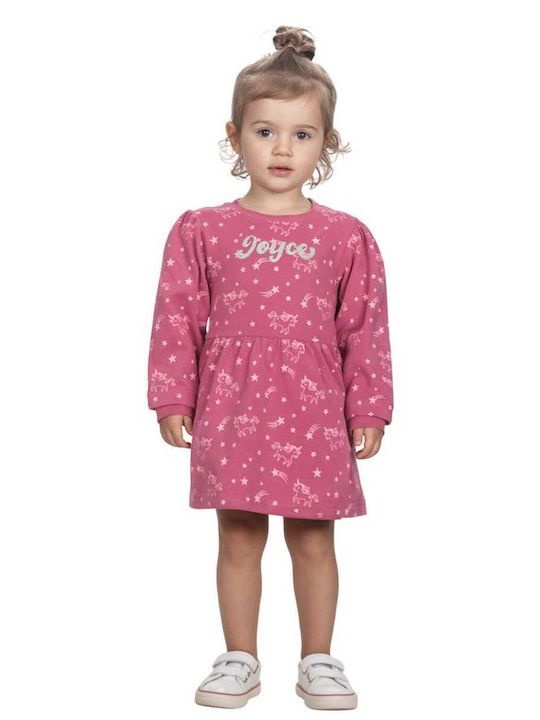 Rochie pentru Copii Mânecă lungă Pink