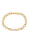 Excite-Fashion Women's Bracelet made of Steel Gold Plated