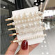 Hair Accessories Set 5 Clips Hair Clips Pearls Laurel