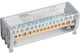Moblock 2-Field Distribution Distribution Block 1000V 125A 15 2x35 + 2x25 + 11x6mm TS35 Mab2126a18