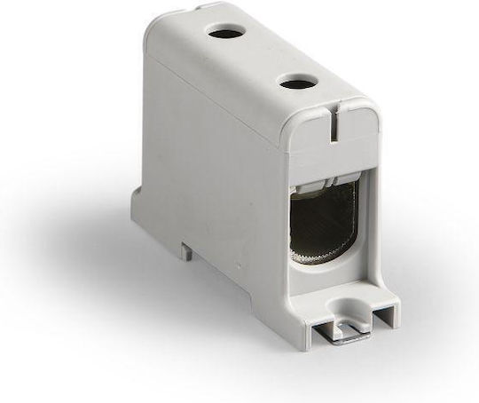 2-Wire Rail Connector 35-150mm2 Grey Ke63