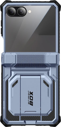 I-blason Case Galaxy Z Flip 7 Armorbox Model Tempered Glass Belt Clip Blue