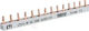 3p 63a 10mm2 Stick Connection Rail 54 Mod Izs10 3f 54 002921103