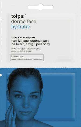 Tołpa Hydrativ Moisturizing-relaxing Mask Compress Face Neck Décolleté Sachet 2 X 6 Ml