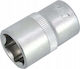 Awtools Гнездо 6-карана 1/2" 10мм Черна Линия