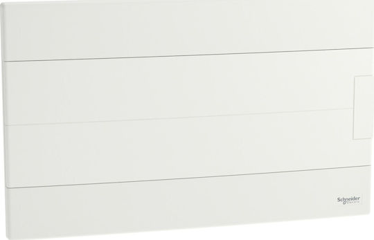 Modular Switchgear 1x18 Flush Mounted IP40 Easy9 EZ9EU-1-18-PT-P Door White EZ9EUB118