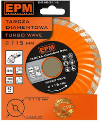 115mm Turbo Wave Diamond Disc 115mm Turbo Wave Diamond Disc