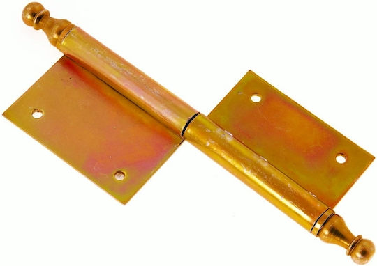 Door Hinge Galvanized Decorative 140mm Right