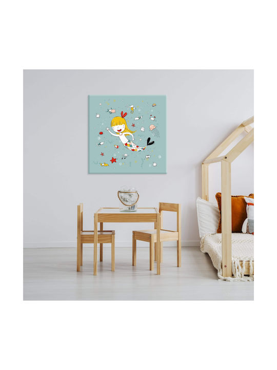 Caravelshop Copilăresc Tablou pe Pânză 30x30buc
