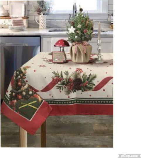 Weihnachtlich Tischtuch Quadrat Stoff L85xB85cm.