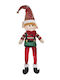 General Trade Figurină De Crăciun Elf Șezând Înălțime 40cm 2 Modele