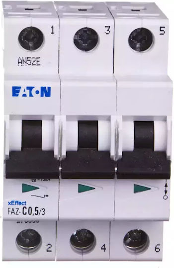 3p C 0,5a 15ka Ac Leistungsschalter C0 5/3 278856
