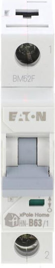 Power Switch 1P B 63A 6kA AC Xpole Home HN-B63/1 194827
