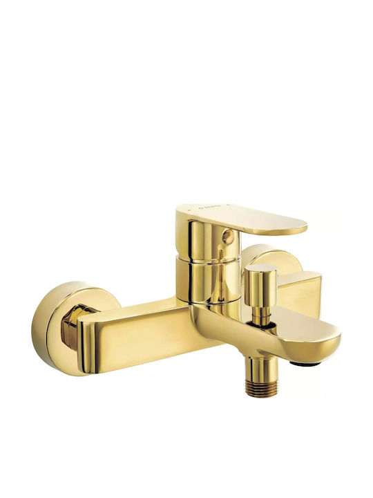 Deante Mischung Bade- / Duscharmatur Badewanne Gold