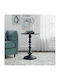 Rund Beistelltisch Anesor Metall Black Shade B40xT40xH52cm
