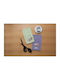 Viopros Kitchen Towel from 100% Cotton in Green Colour 45x65cm 2 Pieces